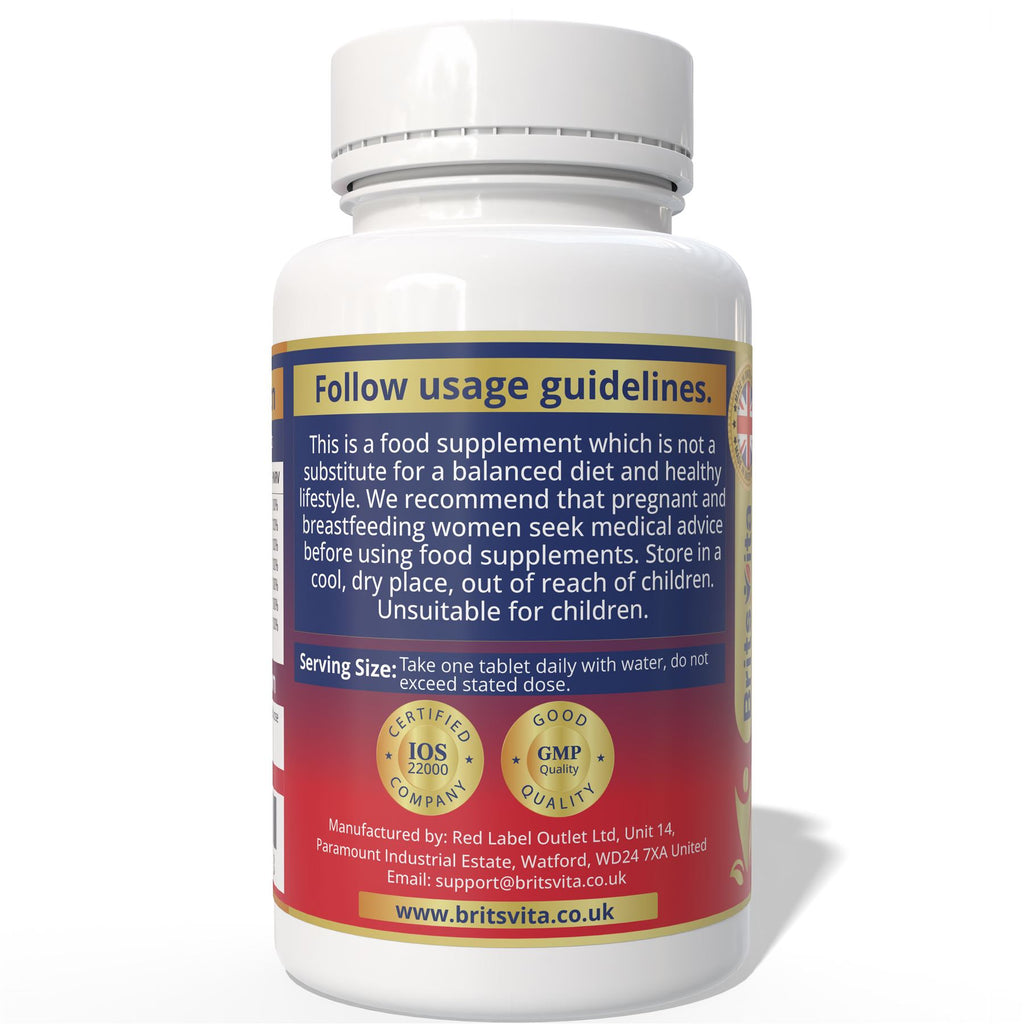 Brits Vita Daily Multi Vitamins 365 Tablets A-Z Essential Multivitamins Tablets