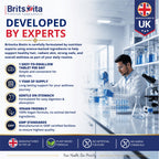 Brits Vita Biotin 10,000mcg 365 High Strength Tablets Vegan Hair Skin Vitamin B7