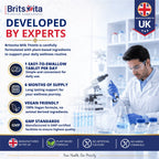 Brits Vita Milk Thistle 4000mg 180 Tablets High Strength 80% Silymarin Vegan UK