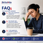 Brits Vita Vitamin B12 Tablets High Strength - 365 Tablets - 1000mcg Dual Power Vit B12