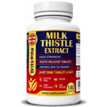 Brits Vita Milk Thistle 4000mg 180 Tablets High Strength 80% Silymarin Vegan UK