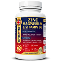 Brits Vita ZMA 180 Tablets Zinc Magnesium Vitamin B6 Testosterone Booster - Vegan UK