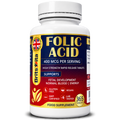 Brits Vita Folic Acid 400mcg 365 Tablets Healthy Pregnancy Support (Vit. B9)